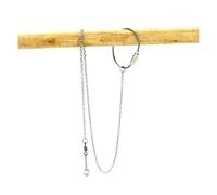 Anello per zampe di pappagallo, catena per caviglia e piede, anello per uccelli, attività di addestramento al volo all'aperto, supporto di apertura, accessori per piccoli uccelli.,7mm