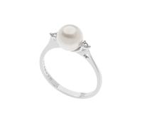 Anello PERLE D'AMORE ORO DIAMANTI ANP407 Comete Donna