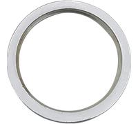 Anello piatto con gancio per bastone tenda cromo Ø 4 cm 10 pz Cromo