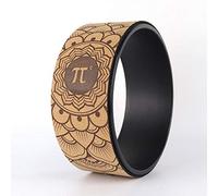 anello pilates， Cerchi for yoga in legno morbido, realizzati in, professionali for Pilates, for body building, addominali, palestra, allenamento a casa(Beige)