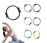 Anello Pilates - Cerchio Pilates Kit Pilates Accessori Pilates Donna con Maniglie Imbottite Kit Pilates Casa Yoga Accessori Ring Fit Apparecchi Bodybuilding Cosce/Gambe e Cosce (Verde)