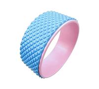 anello pilates， Ruota circolare for yoga e pilates in TPE, rullo for fitness, anello for for modellare la vita, for bodybuilding, strumento for l'allenamento della schiena(Blue)