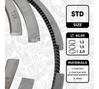 ET ENGINETEAM Kit fasce elastiche