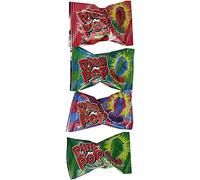 Anello Pop Party Starter 10 anelli singoli assortiti 14 g, marchi di caramelle Bazooka 5 sapori Made in USA