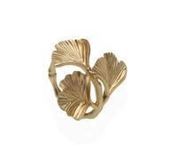 Anello portatovagliolo Versa Dorato Metallo Lega di Zinco 4 x 4,5 x 5,5 cm