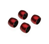 Anello portatovagliolo Versa Rosso polipropilene 4,7 x 3,2 x 4,7 cm 4 Pezzi
