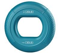Anello Potenziamento Presa | Silicone 78,5mm Diametro 25mm Spessore 75g | Allenatore Dita Doppia Intensità 9-36kg | Strumento Portatile Preparazione Boxe Riabilitazione
