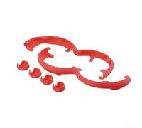 Anello protettivo in PC progettato per DJI Avata 360 - Miglioramento strutturale che completa la geometria e le caratteristiche di volo (rosso)