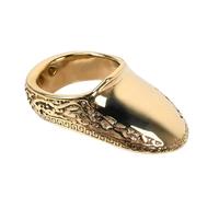 Anello protettivo per pollice in ottone per tiro con l'arco, presa comoda, circonferenza 2,4, essenziale per archi tradizionali