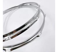Anello protettivo per rullante in lega di zinco, compatibile con set di batterie da 25,4 cm, 25,4 cm, 25,4 cm