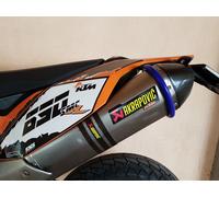 anello protezione terminale marmitta motard enduro cross