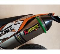 anello protezione terminale marmitta motard enduro cross