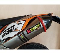 anello protezione terminale marmitta motard enduro cross