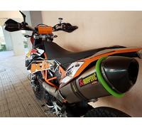 anello protezione terminale marmitta motard enduro cross
