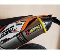 anello protezione terminale marmitta motard enduro cross