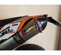 anello protezione terminale marmitta motard enduro cross