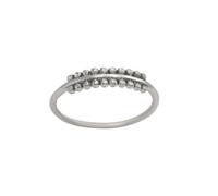 Anello Puntinato in Argento Sterling 925 Fascia Impilabile Boho - 81stgeneration