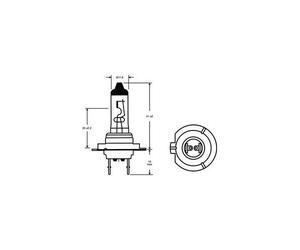 Anello - R477 - Fari H7, Cappello Fari - PX26D H7/WATT - 55