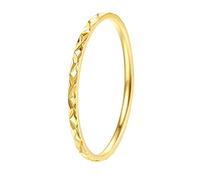 Anello regolabile a forma di piuma, anello femminile alla moda, anello a mano, gioielli da donna e bambine, E, Metallo, Non pietra preziosa