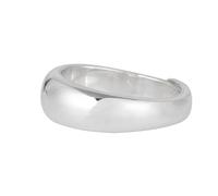 Anello regolabile, anello regolabile sterling per donne semplici viso liscio liscio a cerchio di dito aperto unisex Eternity Wedding Bes di gioielli Regalo per l'anniversario