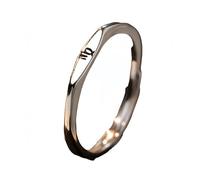 Anello Regolabile Donna Argento 925 Anelli Sivler 12 Zodiac Per Donna E Uomo Sottili Impilabili Con Costellazione Astrologia Con Fascia Per Il Pollice Regolabili 13-17# Regali Di Compleanno Anello