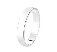 Anello Regolabile Donna Argento 925 Anello In Argento Massiccio 925 Da 4 Mm Con Fascia Piatta Lucida Per Donna,Regolabile,Con Fascia Per Il Pollice,Unisex,Fatto A Mano,Per Uomo E Donna,Con Scatola Re