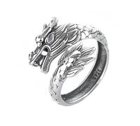 Anello Regolabile Donna Argento 925 Anello Pixiu Mantra Feng Shui In Argento Regolabile Protezione Amuleto Fortunato Ricchezza Salute Fascia Per Il Pollice Buddista Anello Vintage Regolabile Pixiu B