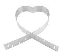 Anello Regolabile Per Torte Torta Teglia Da Forno Forma Di Cuore