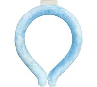 Anello rinfrescante per il collo, riutilizzabile, per raffreddare il collo, per l'estate all'aria aperta, raffreddamento e dissipazione del calore, bella lavorazione