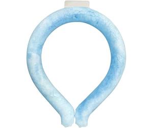 Anello rinfrescante per il collo, riutilizzabile, per raffreddare il collo, per l'estate all'aria aperta, raffreddamento e dissipazione del calore, bella lavorazione