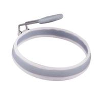 Anello rotondo da 4 pollici -chef rivestito senza richiamo realizzato in silicone in qualità alimentare, anelli di per arrostire uova e fritti fritti, forma del pancake per la colazione