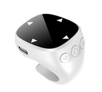 Anello Scorri Telefono | Telecomando Di Scorrimento Wireless Per Smartphone,per E-Reader per Fotocamera, Giochi, Musica, Lettura, Social Media e Streaming Live
