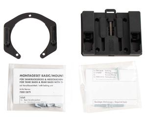 Anello serbatoio universale BASIC 5 fori di fissaggio per Kawasaki e BMW