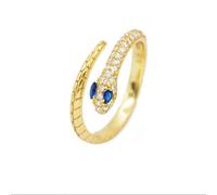 ANELLO SERPENTE CON ZIRCONI (MOD. AN063)