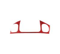Anello sfiato automobilistico Compatibile Con C&evrolet Per Corvette C5 1998 1999 2000 2001 2002 2003 2004 Auto Uscita Aria Trim Co-pilota Strumento Pannello Di Rivestimento Della Pagina Copertura(Red