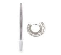 Anello Sizer Set Mandrino Jewelers Sizers Strumento per Monili