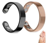 Anello Sömni - Anello da donna con menopausa, anello magnetico per donna, relax e benessere, supporta l'equilibrio interno, accessorio elegante, regolabile e delicato sulla pelle, Acciaio inossidabile