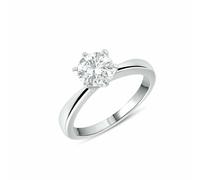 Anello solitario elegant donna argento 925 con zircone