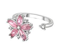 Anello spinner - Flower Finger Band | Paperino di agitazione calmante per alleviare l'ansia, voli lunghi, concentrazione in classe, supporto di meditazione, fiducia in pubblica sicurezza