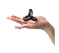 Anello Stretch Nero In Silicone Multifunzione Fitness, Accessori Sportivi Di Salto Per La Casa, Regolabile, Comodo Da Trasportare, Regalo Per Coppia, F12