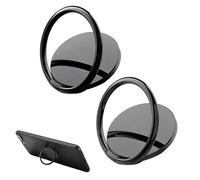 Anello Supporto Ring Cellulare,2 Pezzi Universale Anello per Cellulare,Supporto Adesivo in Metallo con Rotazione a 360° per i-Phone 14/13/12/11,Samsung,Huawei,Xiaomi