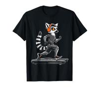 Anello-Tailed-Lemur Fitness Running Animal Ring-Tailed-Lemur Maglietta