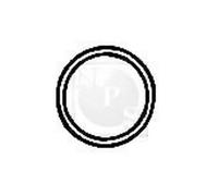 Anello tenuta Tubo gas scarico PER Honda Civic VI Fastback 1.6 VTi 118 KW 160 CV