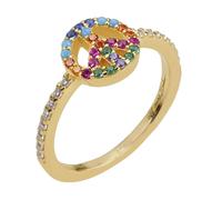 Anello Thomas Sabo donna TR2373-488-7-54 Peace argento 925 misura 54 17,2 Ø n...