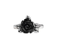 Alchemy Gothic Token of Love Donna Anello Colore Argento XS Peltro