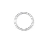 Anello tondo saldato Ø 4 x 25 mm. in acciaio Inox A4 - AISI 316-4 pz.