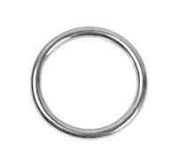Anello tondo saldato ad alta resistenza in acciaio inossidabile, diametro 20-150 mm, anello di tenuta senza saldatura for sartiame, amaca for barca marina, yoga, sospensione(M4X60MM 1PCS)