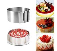 Anello torta regolabile di alta qualità 6 12 pollici diametro ideale per la cuc