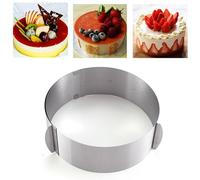 Anello Torta Regolabile per Torte Perfettamente Design Diametro 6 12 pollici