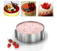 Anello Torta Regolabile per Torte Perfettamente Design Diametro 6 12 pollici